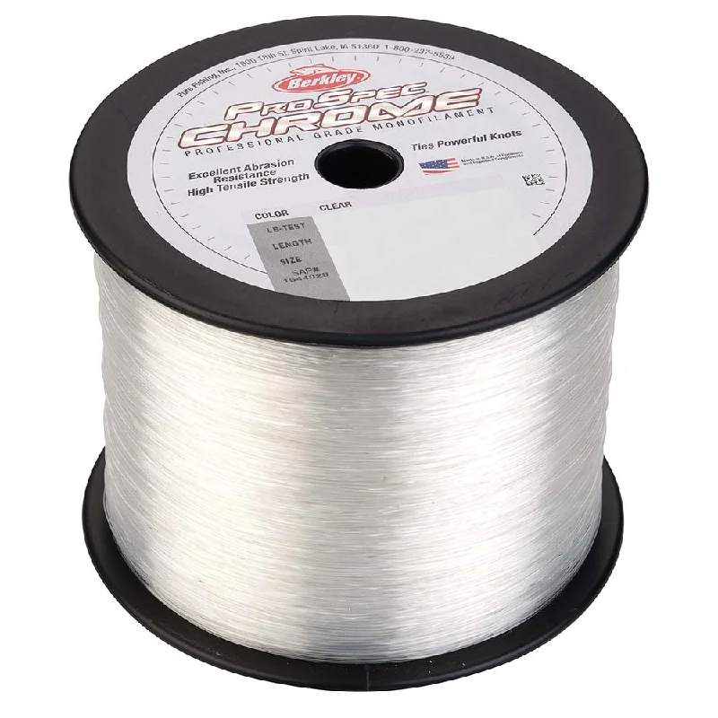 High Visibility Fishing Line-Berkley ProSpec Chrome Clear Monofilament - 40 lb - 1000 yds - PSC1B40-15