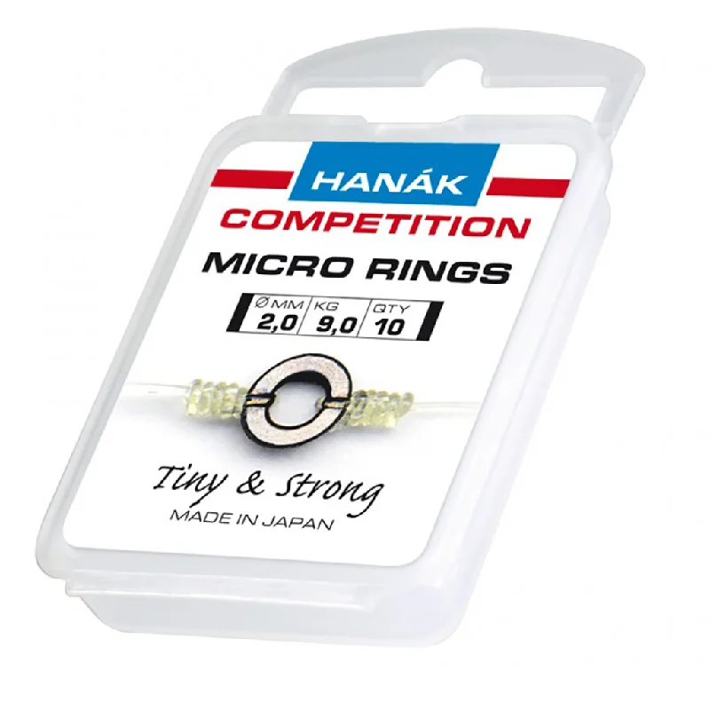 Super Strong Fishing Line-Hanak Competition Micro Rings (10 PCS)