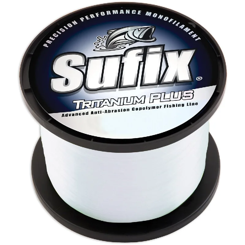 Strong Fishing Line-Sufix Tritanium Plus Clear Fishing Line - 30 lb Test / 450 yds.