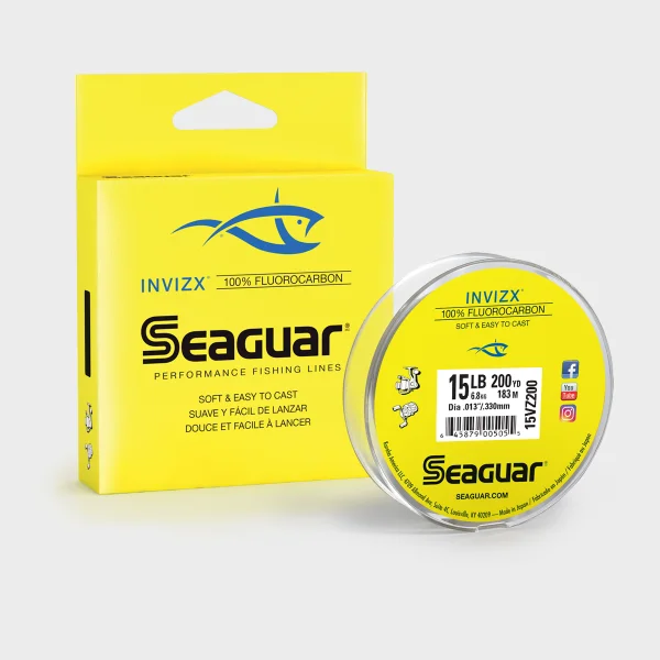 Heavy-duty Fishing Line-Seaguar Invisx Fluorocarbon Line