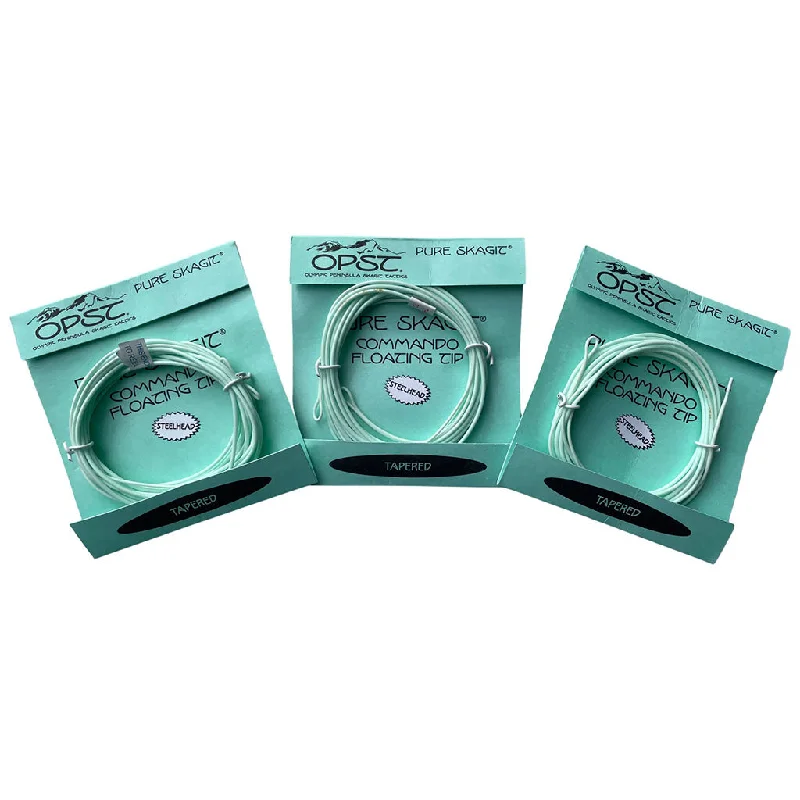 Tangle-free Fishing Line-OPST Pure Skagit SHS Commando Floating Tips