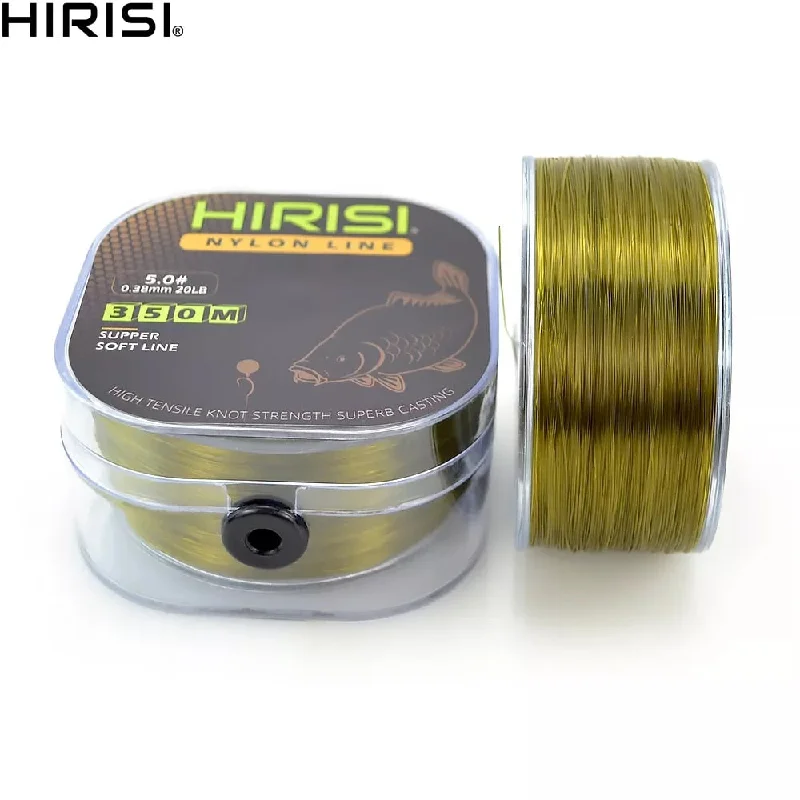 Waterproof Fishing Line-Hirisi 350m Super Strong Monofilament Fishing Line