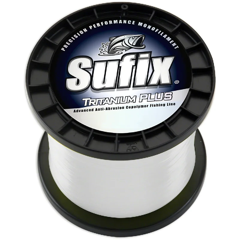 Ultra-light Fishing Line-Sufix Tritanium Plus Clear Fishing Line (5970 yds) - 10 lb Test