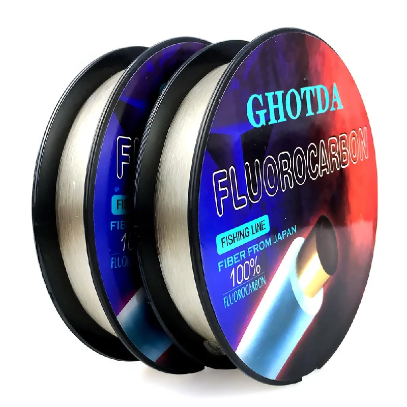 Fishing Line for Lake Fishing-Ghotda 100M Fluorocarbon Fishing Line