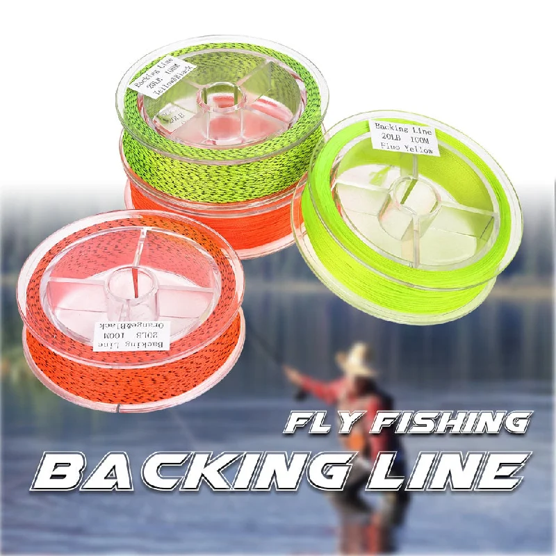 Stretch-resistant Fishing Line-FangBlue 20LB 100M Fly Fishing Backing line