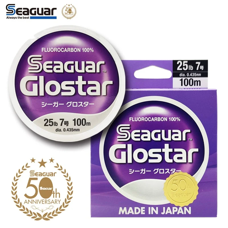 High-performance Braided Line-Seaguar Glostar 60/100M Fluorocarbon Line