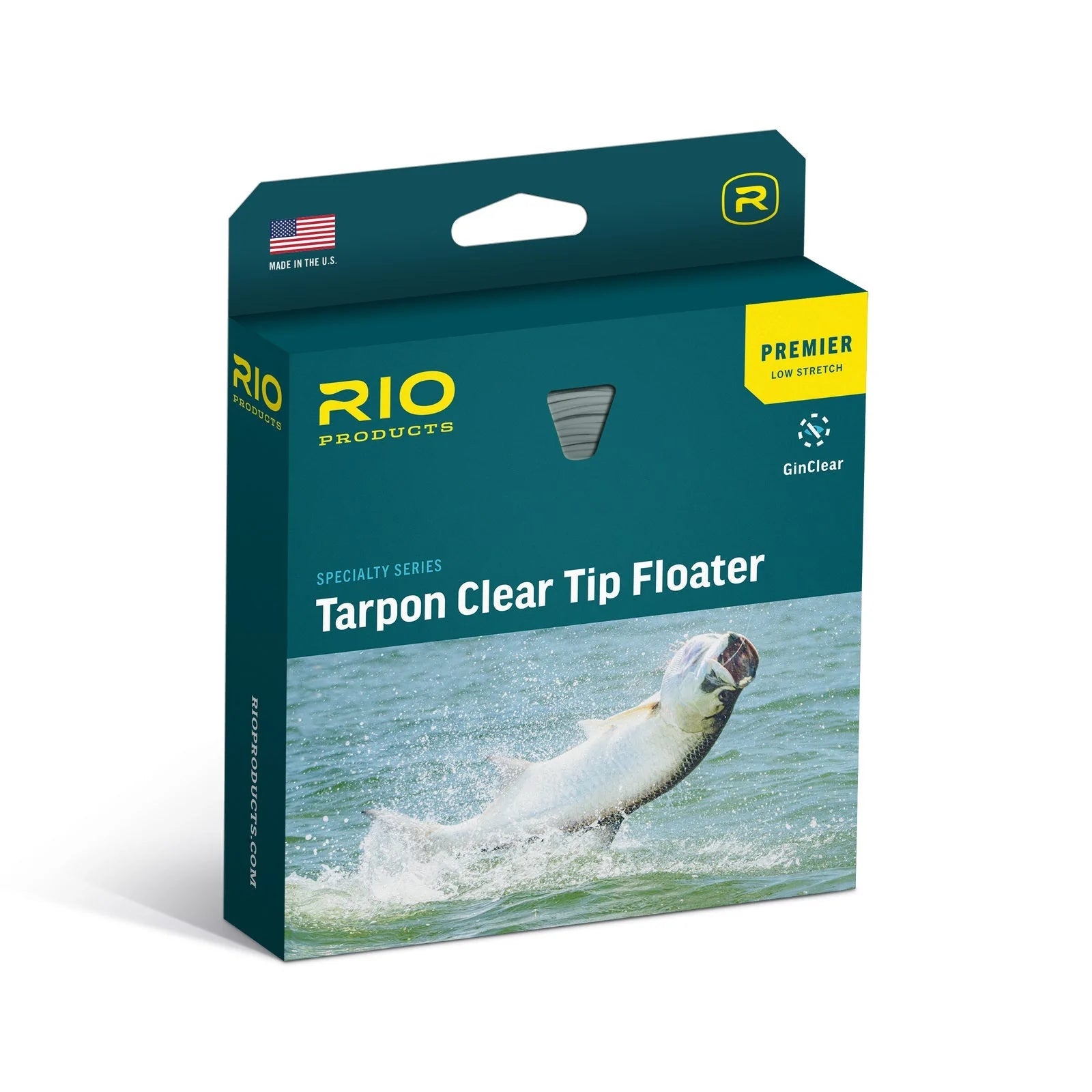 Saltwater Fishing Line-Rio Premier Tarpon Clear Tip Floating Line