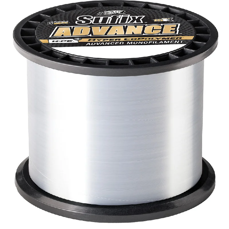 Strong Nylon Fishing Line-Sufix Advance® Monofilament - 8lb - Clear - 1200 yds