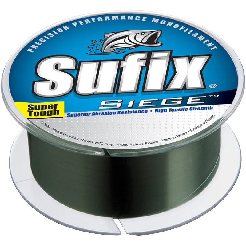 Fluorescent Fishing Line-Sufix Siege 3000 Yard Monofilament Fishing Line - Green