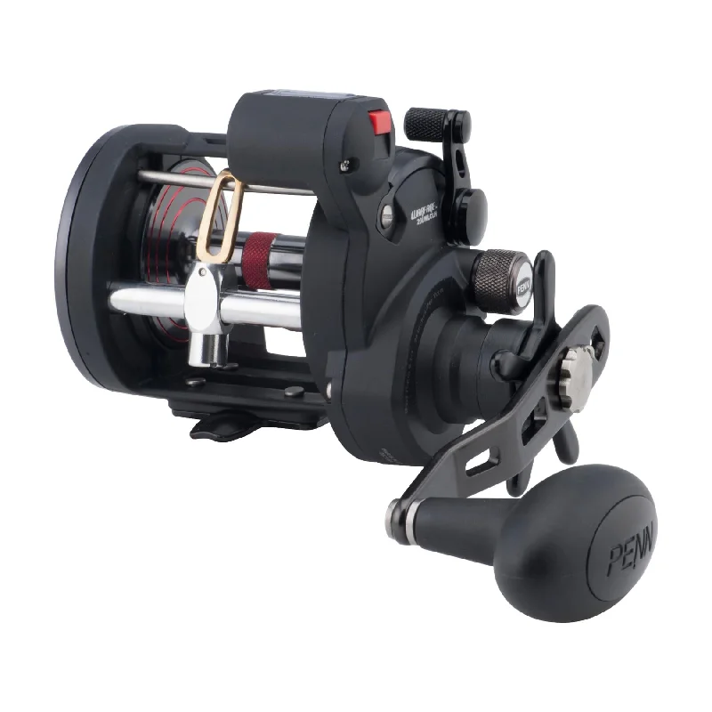 Spool-less Fishing Reels-Penn Warfare 20 Level Wind Line Counter Left Hand