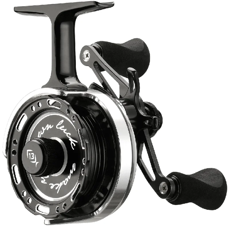 Baitcasting Reels for Beginners-13 Fishing Black Betty 6061 Ice Reel