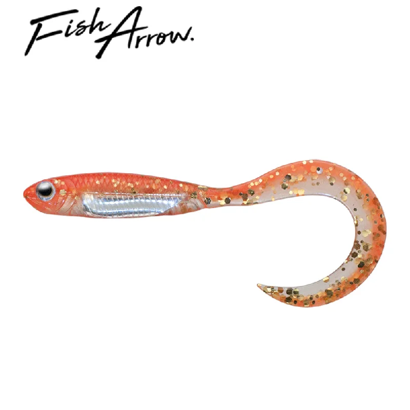 Topwater Lures-Fish Arrow Flash-J Curly 2'' SW Soft Baits