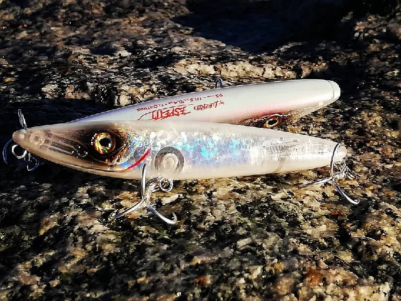 Jighead Lures-Fishus Fishing Lures Espetit White Flash Bundle