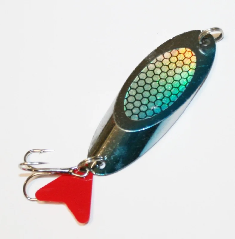 Lure with Hooks-Fladen Blue Bass Wedge Fishing Lure 32g