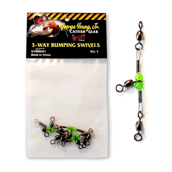 Floating Crankbaits-3-Way Bumping Swivels