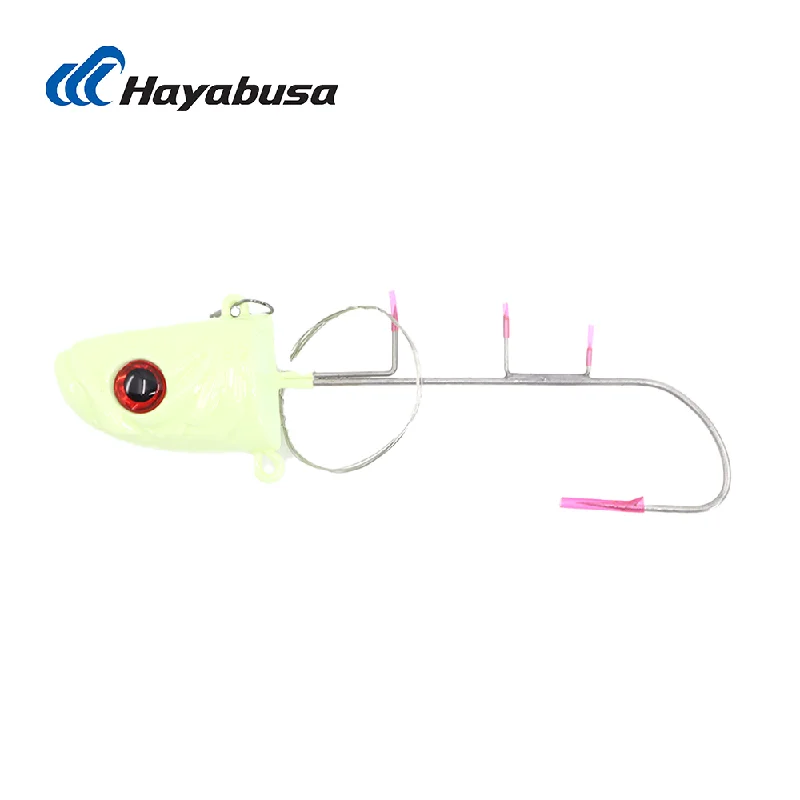 Glide Bait Lures-Hayabusa SW407 Boat single hook Tenya Jigs #80 300g