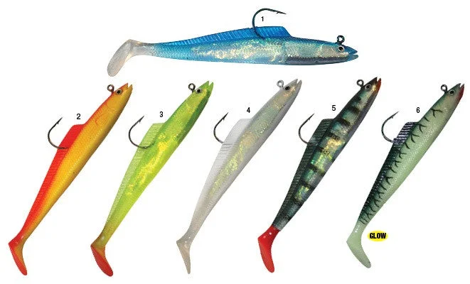 Floating Crankbaits-HTO Slim Wreckerz Sandeel Fishing Lures 3 Per Pack