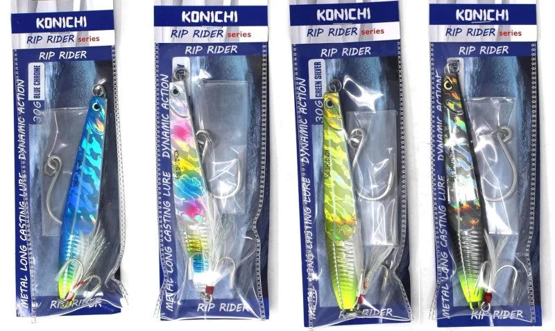 Shrimp Lures-Konichi Rip Rider Long Cast Fishing Lures - For Bass & Predatory Fishing