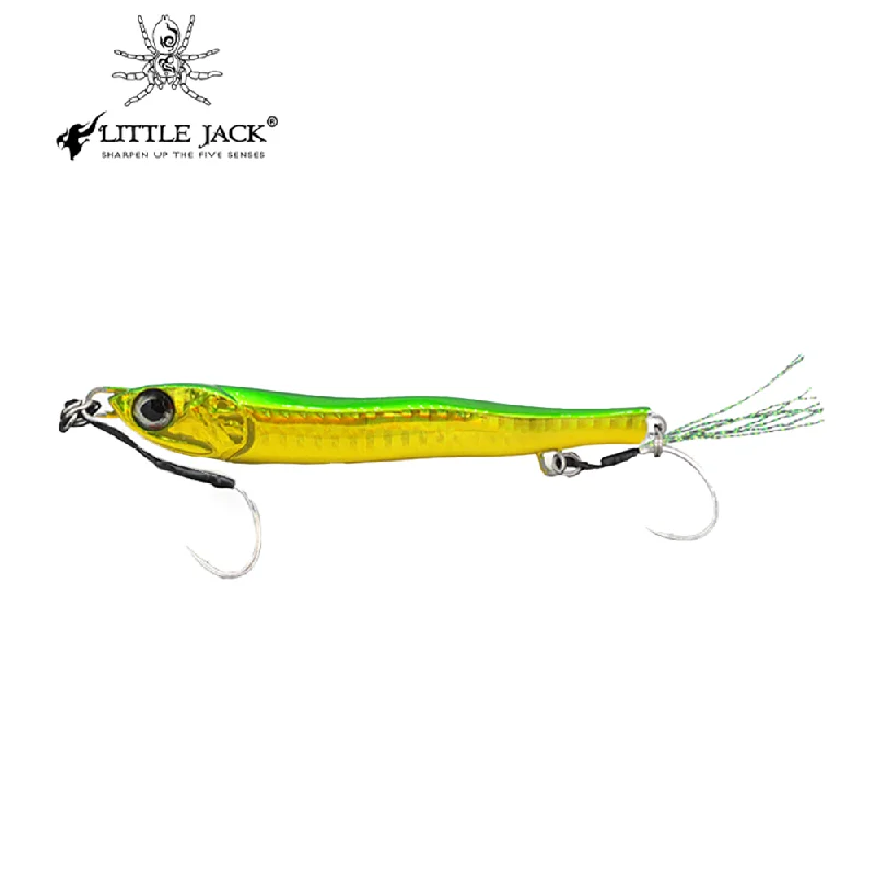 Saltwater Shimmer Lures-LITTLE JACK Metal Adict03 Jigs 95mm 60g