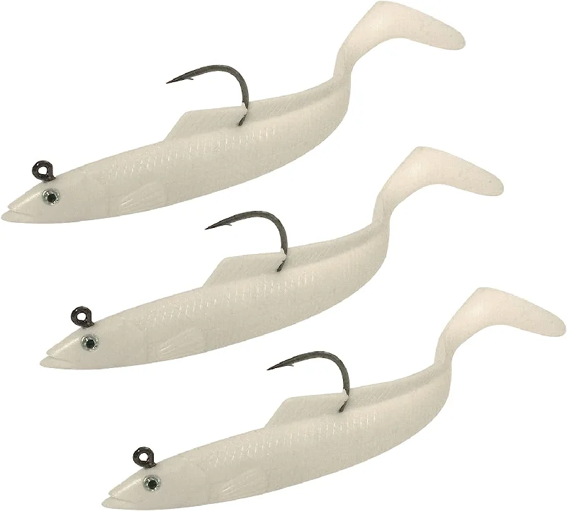 Crankbait for Bass-Sidewinder Lures Super Solid Sandeels | 6" | 25g White