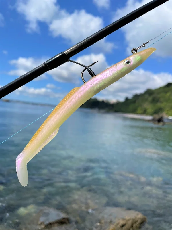 Soft Plastic Craw Lures-Sidewinder Lures Wakasagi Skerries Eel Fishing Lures