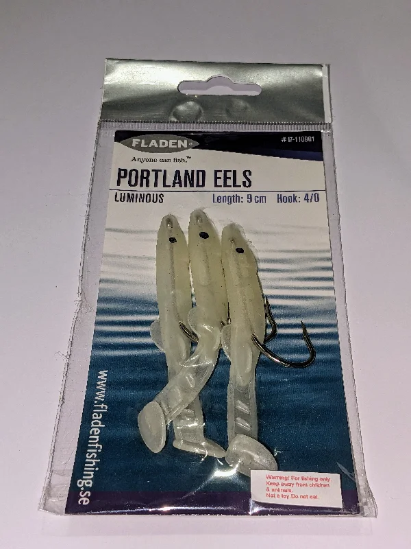 Buzzbait Lures-Portland Pearl White EELS