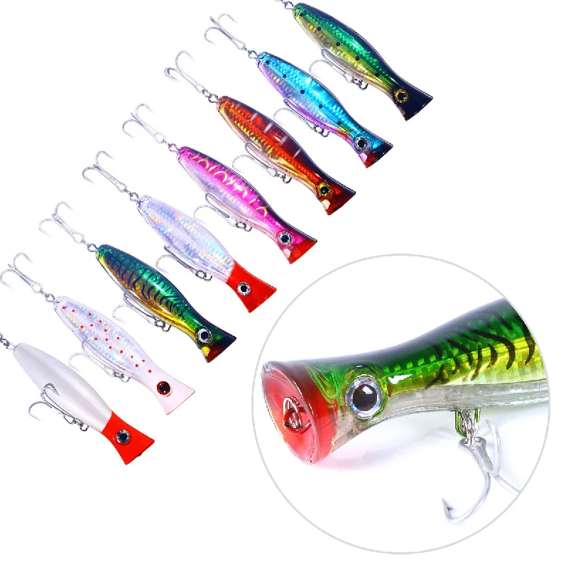 Night Fishing Lures-13cm 43g Popper Lure