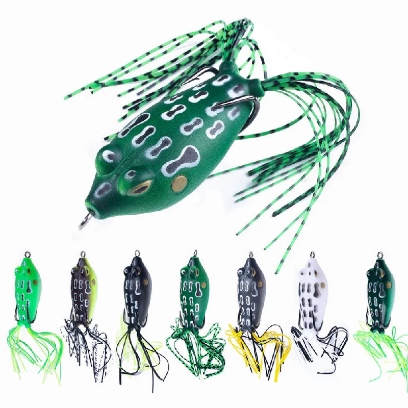 High-action Lures-2.16'' 0.38oz Topwater Frog Lure