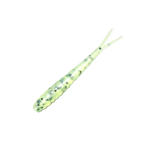 Soft Plastic Craw Lures-2" Lemon Pepper Flicker Minnow