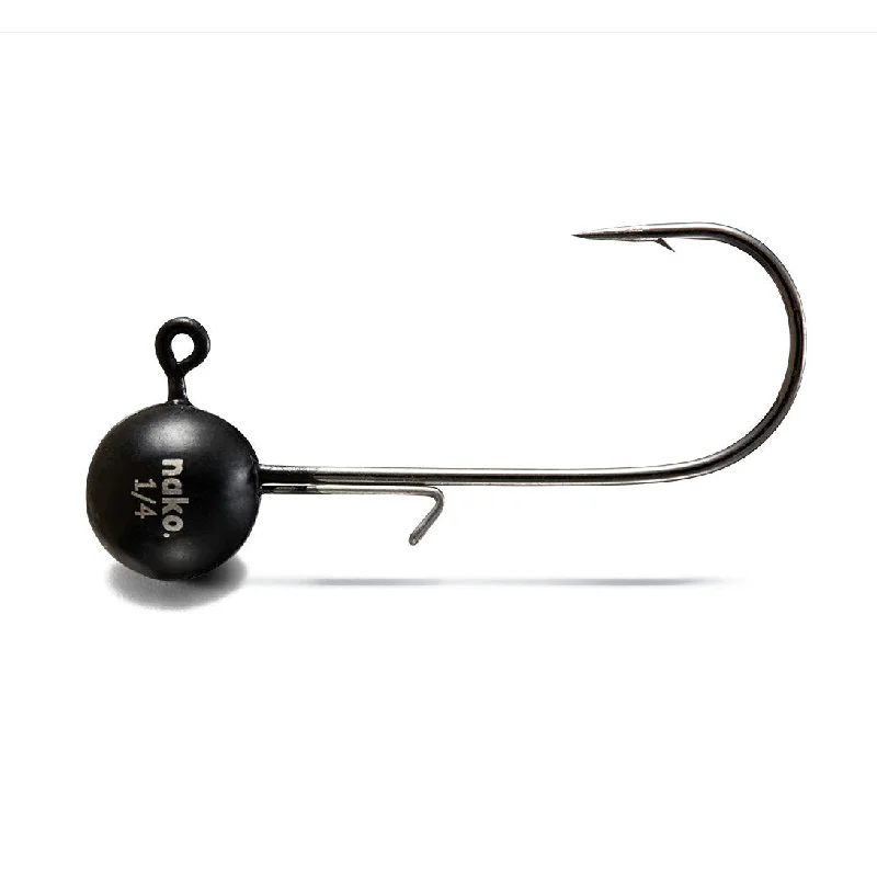 Big Game Lures-Tungsten Ball Jig Heads - 200% Sensitive