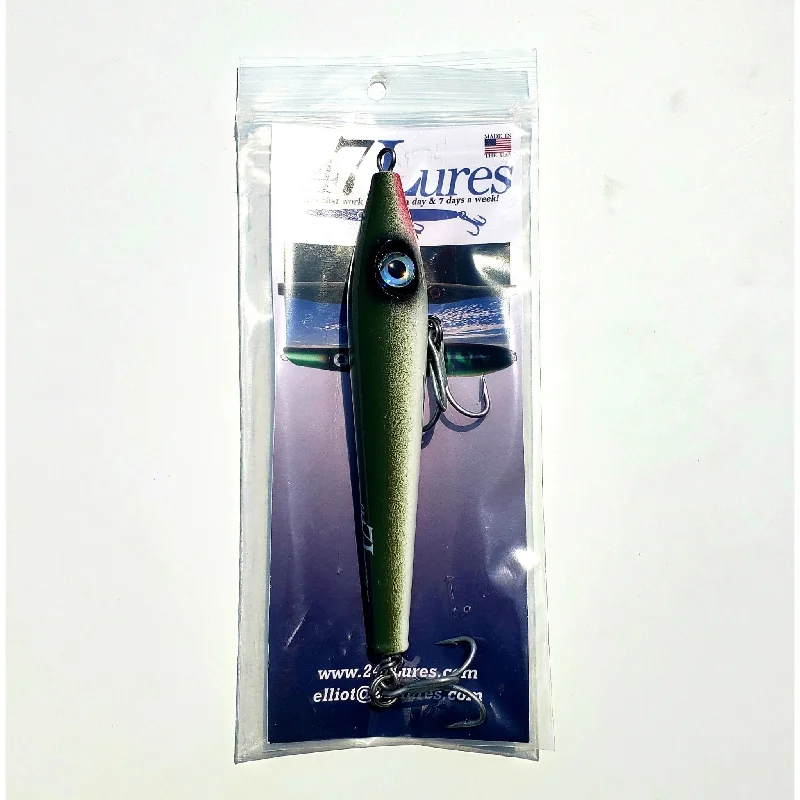 Soft Plastic Craw Lures-247 Lures Flipping Mullet Topwater Plug