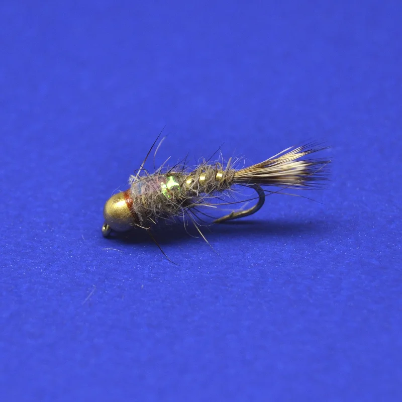 Midge Pupa Flies-Bead Head Flash Back Hare's Ear Nymphs