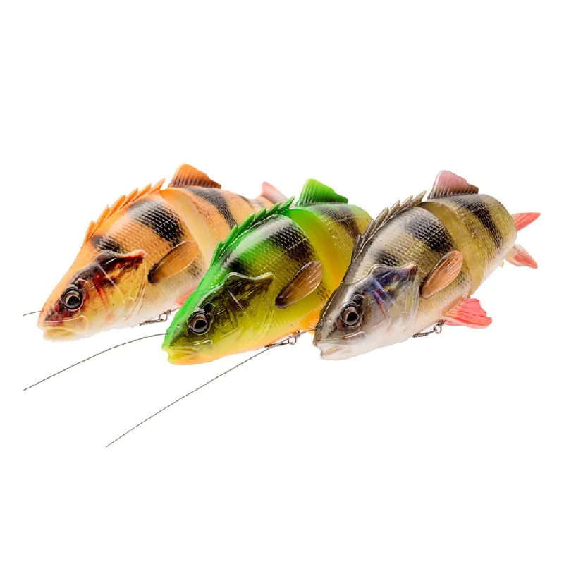 Shad Lures-Savage Gear 4D Line Thru Perch - Slow Sink