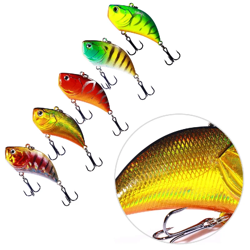 Artificial Fish Lures-5.4CM 13G Plastic VIB All Swim Layer