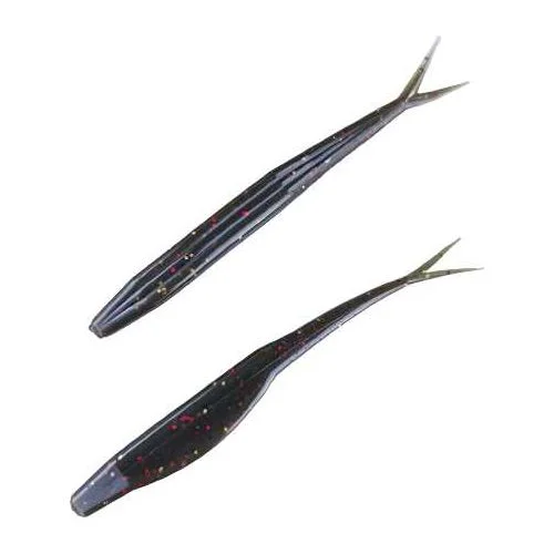 Vibra Lures-5" Green Pumpkin Soft Jerkbait