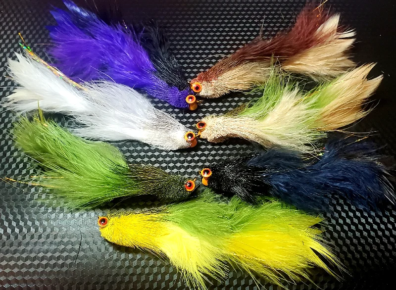 Feather-wing Flies-Articulated Baitfish Fly, Articulated Minnow, Articulated Streamer Fly