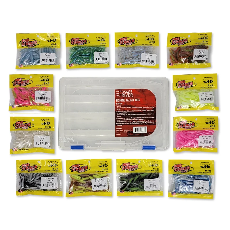 Sinking Lures-Pro Striker Baby Shad 481 Piece Bundle