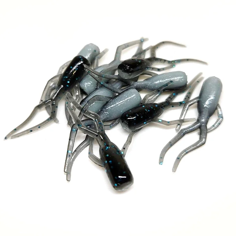 Bite-sized Lures-Black Ice - Moon Bug