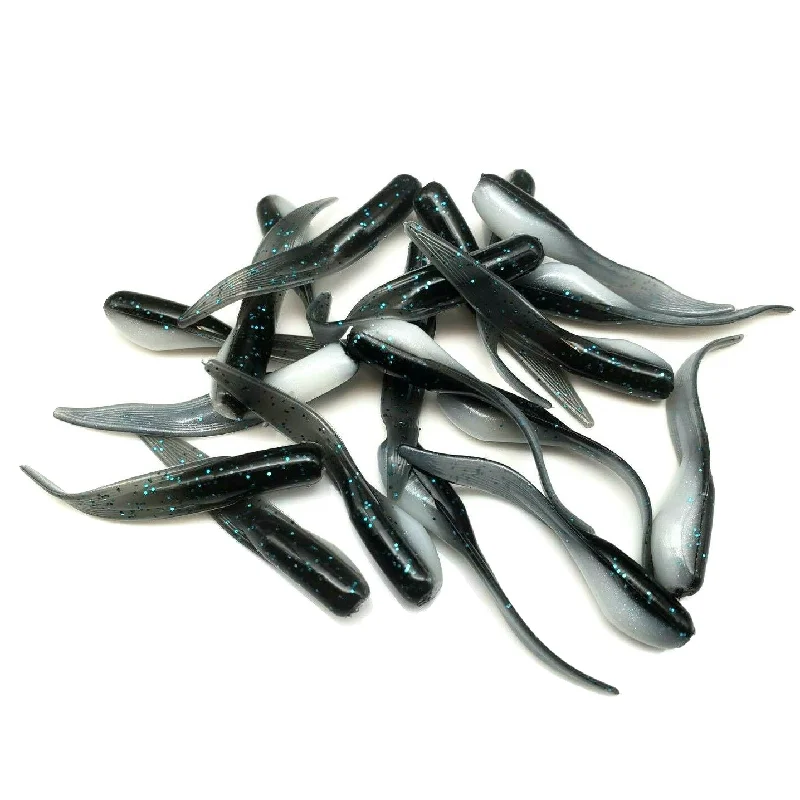 Saltwater Jig Lures-Black Ice - Shad Reapers