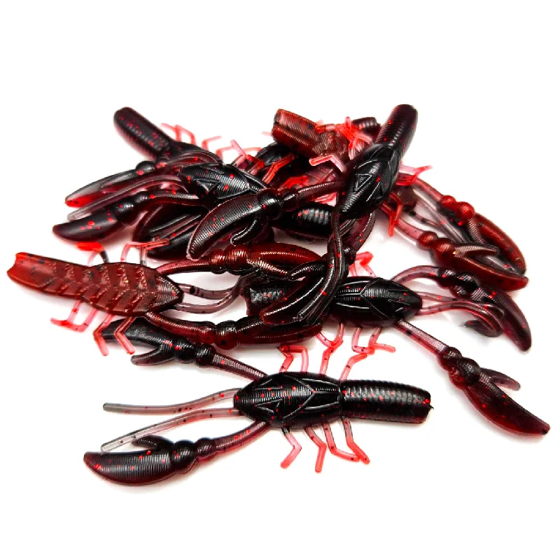 Hard-body Lures-Black Inferno - Finesse Craw