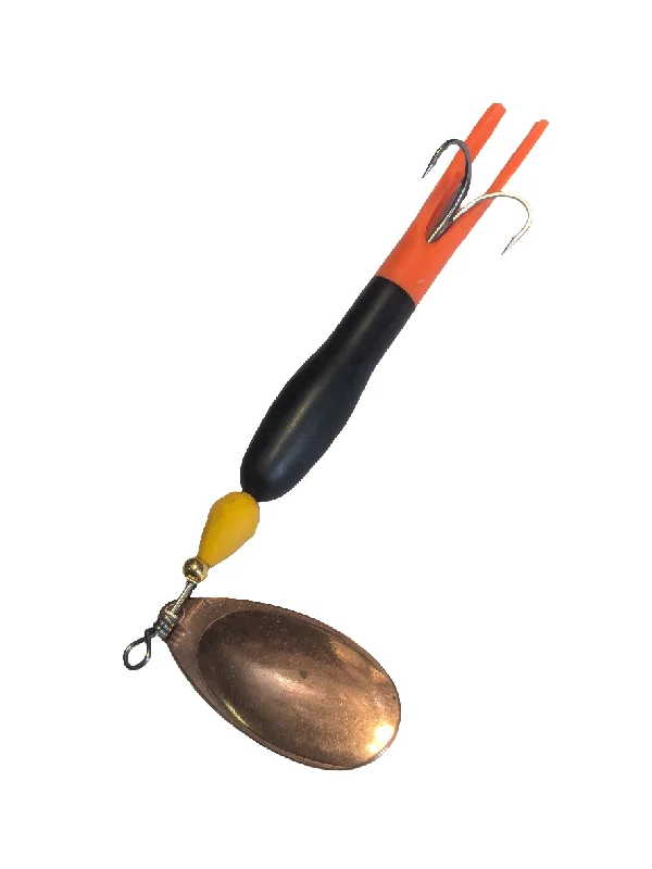 Perch Lures-Black n Orange Firetail Flying C