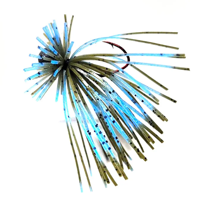 Slow-sinking Lures-Blue Pumpkin - Micro Spin Jig