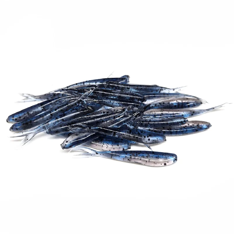 Crankbait for Bass-Blue Specklebelly - Split-Tail Minnow