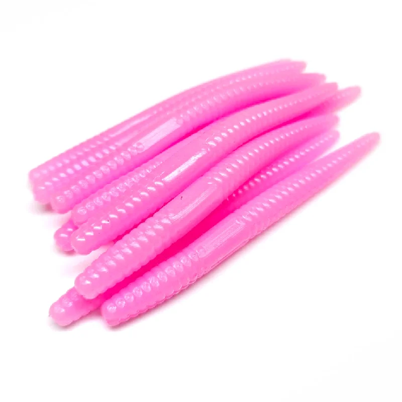 Fly Fishing Lures-Bubblegum Pink - Mini Stick Worm