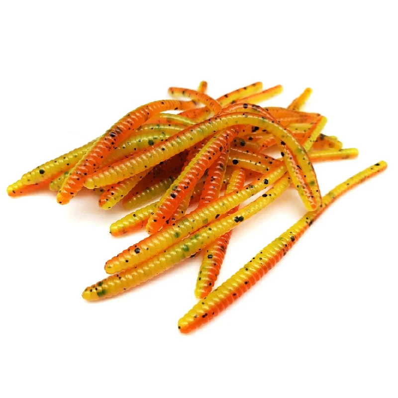 Artificial Fish Lures-Cajun Worm - Ultra Finesse Worm