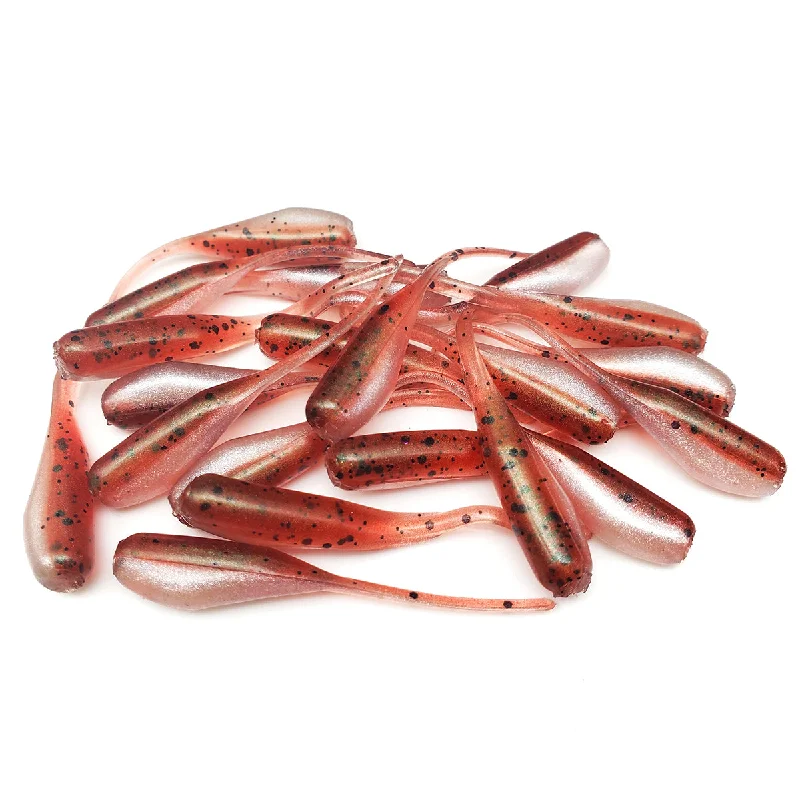 Fishing Jerkbaits-Cedar Shad - 1" Micro Shad Stinger Tails