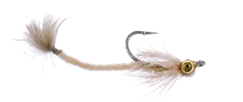 Olive Woolly Bugger Flies-Solitude's Bonefish Worm