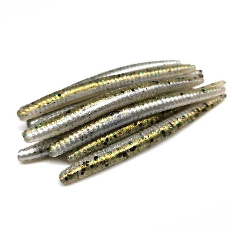 Jigging Lures-Crappie Minnow - Mini Stick Worm