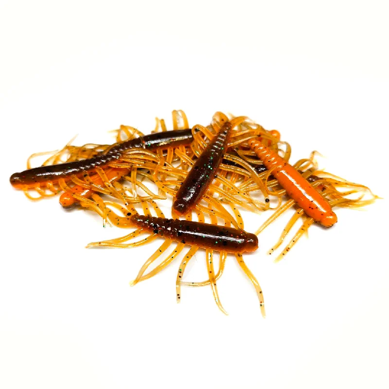 Saltwater Jig Lures-Crawdiddy - 2" Hellgrammite