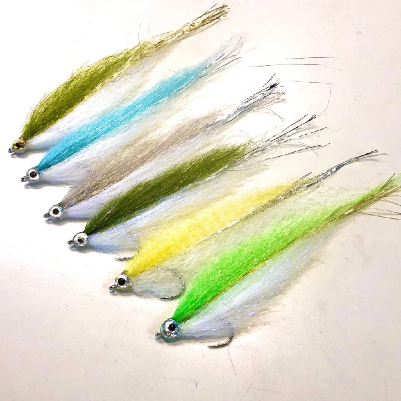 Black and Yellow Flies-Custom Tied 4/0 Super-Mushy Fly